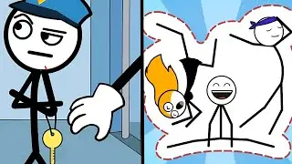 THIEF GAME STICKMAN PUZZLE vs POSE MASTER - BEST Android GAMES - New UPDATE 2025,Part#559.
