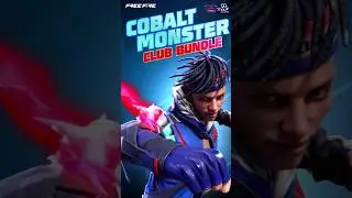 Cobalt Monster Club Bundle In Freefire #shorts #shortfeed #binyagamer
