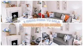🍁💙🧡 Decoraci&oacute;n Oto&ntilde;o 2024 | 2 ideas para decorar en Azul | Azul y Naranja | Crisan Oficial
