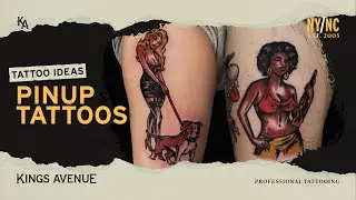 American Traditional Pinup Tattoo Ideas