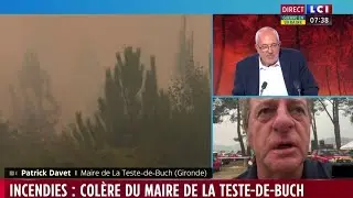 Incendies : la colère du maire de La Teste-de-Buch