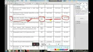 SSC Calendar 2022-2023 Out|| SSC JHT Notification & Examination Date ||