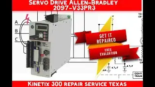 Allen-Bradley Kinetix 300 2097-V33PR3  Repair Service | Fix, & Test