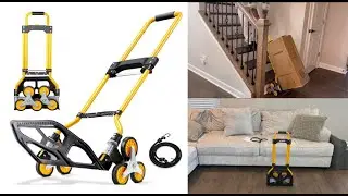 Hand Truck Dolly Stair Climbing Hand Truck Folding Cart with Wheels