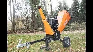 Flismaskin / Flishugg PRO-14HP FÖR ATV, UTV ELLER TRÄDGÅRDSTRAKTOR