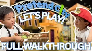 PRETEND CITY CHILDREN&rsquo;S MUSEUM WALKTHROUGH ! Irvine, CA