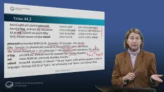 14-Text samples: an Old Avestan text: Yasna 44.3&ndash;4, a verse from the Yasna Haptaŋhāiti, Y 35.2,