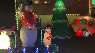 Outdoor 2021 Christmas Display (Daytime & Night)