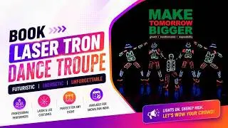 Book laser tron dance troupe