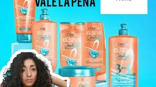 ELVIVE DREAM LONG RIZOS CARACOIS#curlyhairroutine#curlyhair#elseve#elvive#cabelocacheado