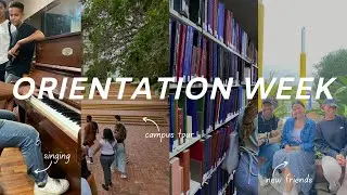 Uni Diaries: ORIENTATION WEEK| Meeting new people, campus tour