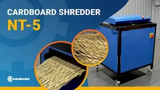 Cardboard Shredder &ldquo;NT-5&rdquo; &mdash; processing cardboard into packaging material