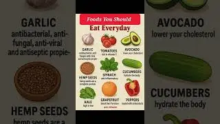 Superfoods You Should Eat Every Day | Daily superfoods #healthylifestyle #nutritiontips