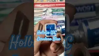 #Holbein WC in #CeruleanBlue pan pour 🖌️