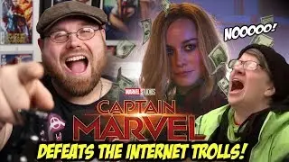 Captain Marvel is a MAJOR SUCCESS and the TROLLS DON'T LIKE IT!!!