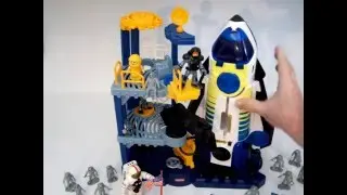 Fisher Price Imaginext Space Shuttle and Tower Elevator Launch Pad With Lights & Sounds