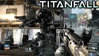 Titanfall STRYDER Gameplay - Titanfall Beta Stryder Titan