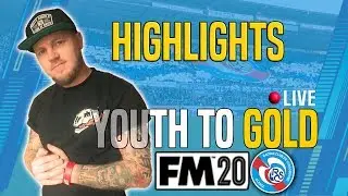 The BEST highlights of the Youth To Gold series | Hilarious FM20 moments |