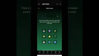 Spell Wallet Daily Puzzle 24 July-2025 SpellWallet Today Puzzle| Telegram Game #cryptospells #sp