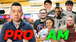 Can 6 Amateur Bowlers Beat A Professional?