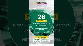 Automation Expo 2025 - 28 days to go!