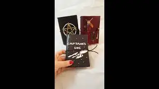 Handmade Mini Leather refillable journals