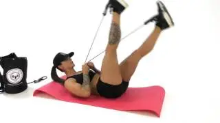 Myworkoutblog.com - Bikini Model Abs Workout using resistance bands