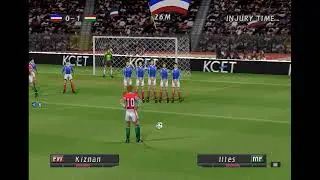 ISS Pro Evolution 2 | PlayStation/PS1 | Yugoslavia vs Hungary