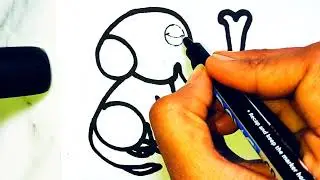 easy elephant design #simplestrokes #drawing #art #song #shortvideos #shortsfeed #crafteraditi #bts