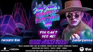 [FULL MATCH] JACOB VADOCQ vs INVISIBLE MAN - BZW Joey Janela's European Vacations
