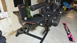 Initial thoughts on FEIERDUN Leg Extension Curl Machine Amazon home gym leg extension hamstring curl