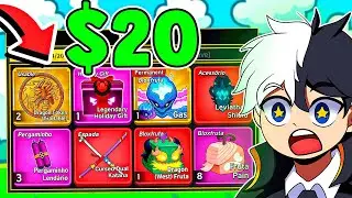 COMPREI CONTAS ALEATORIAS no BLOX FRUITS!!