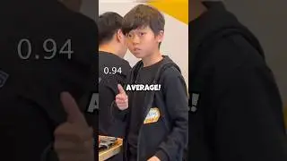 0.93s 2x2 RUBIK&rsquo;S CUBE Average! | Yiheng Wang #cubing #speedsolving (Former WR)