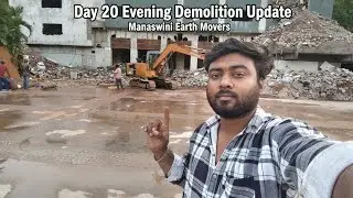 Building Demolition | Navaratri gabra event | Day20 evening update