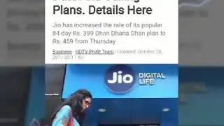 Jio All new Plans recharge 2017,Oct