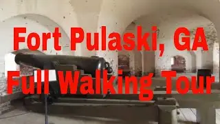 Fort Pulaski Full Walking Tour - 4k