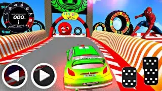Impossibe Mega Ramp Car Drive - Ultimate Racing Derby Fast Car Stunts