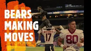 Chicago Bears Roster Moves || ISM Cut and Practice Squad Moves