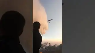 Fire Fighting Plane Saves Our Home || ViralHog