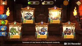 Epic summoners world fruit event (145 human summons + 25 Dungeon/Barb summons)
