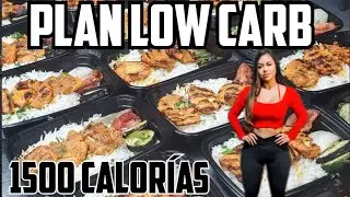 PLAN LOW CARB 1500 CALORÍAS / MIS ENTRENAMIENTOS /UN DIA EN MI VIDA 2024
