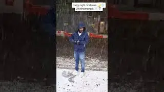 &ldquo;UK student | First snow |#FirstSnow #NightSnow #UKStudent #HappyReel #Ilahi #StudentLife #SnowVibes
