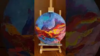 Феникс 11.11 #mood #art #абстракция #арт #акриловаяживопись