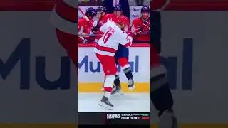 Canes #11 Jordan Staal Dumps Caps #43 Wilson into Bench 💪🏻😂
