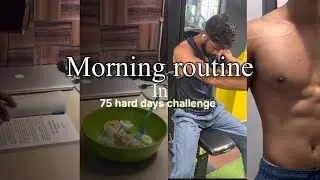 Morning Routine in | 75 hard days challenge | Faizeyn | episode 1