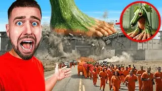 ЭТОТ ГИГАНТ РАЗРУШАЕТ ТЮРЬМУ… ВСЕ СБЕГАЮТ!! TRIC TRAC BARABOOM! 😱