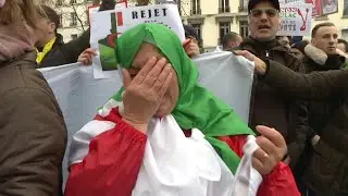 Présidentielle algérienne: manifestation devant le consulat à Paris | AFP Images