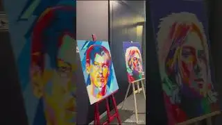 Готовимся к выставке POP ART: РУССКИЙ СТИЛЬ 2023  #art #искусство #выставка