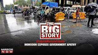 Pothole menace in India continues as monsoon EXPOSES government apathy | The Big Story