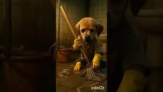 puppy didn't have money to buy new uniform #shortvideo #ytshorts #viral #viralvideo #youtubeshorts